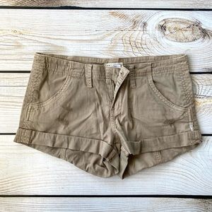 Billabong Shortie Khaki Shorts Size